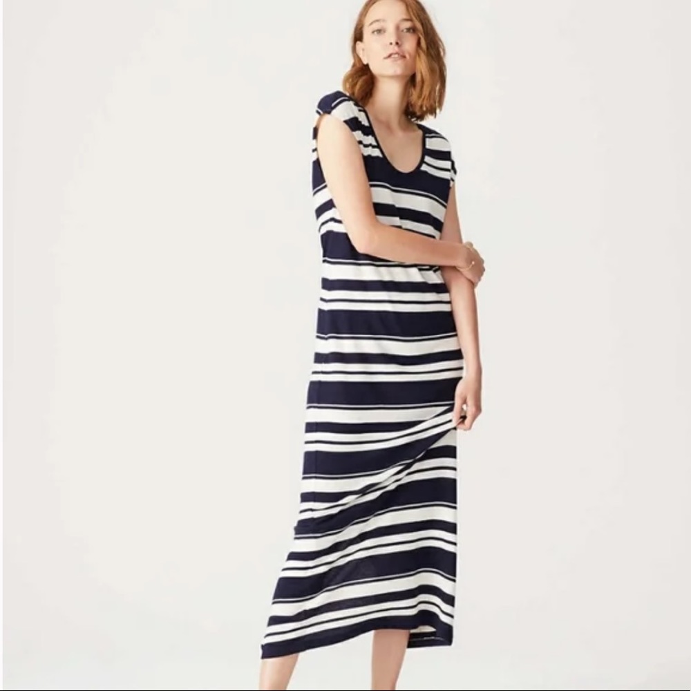 NWT Lou & Grey Striped Maxi Dress